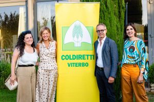 Viterbo - La sindaca Chiara Frontini alla Coldiretti