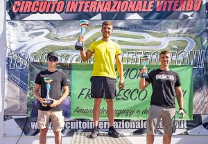 Alessandro Labate sul podio