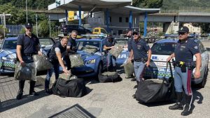 Orvieto - Sequestrati oltre 60 kg di droga dalla stradale