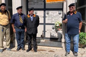 Tarquinia - La cerimonia in memoria di Luigi Bonelli