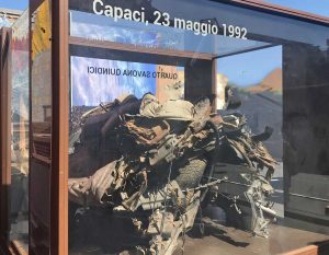 Quarto Savona 15, l’auto di scorta di Giovanni Falcone