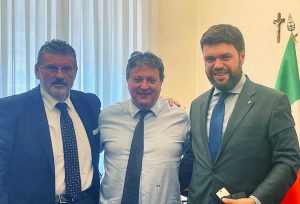 Roma - Alessandro Romoli alla riunione dell'Upi Lazio