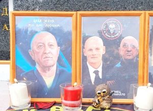 Mosca - Le commemorazioni per Prigozhin e Utkin