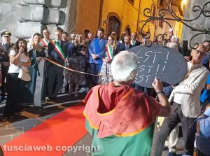 Montefiascone - L'inaugurazione della 63esima Fiera del vino - Il servo Martino