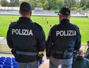 Polizia allo stadio - Foto di repertorio