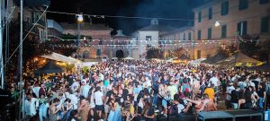 Viterbo - Un momento di "Note di luppolo" a San Martino al Cimino
