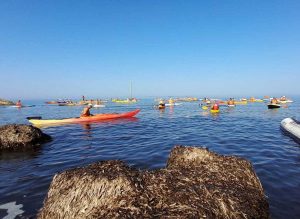 Tarquinia - L’iniziativa "Canoe in marcia"