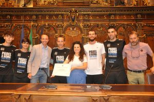 Sport - Padel - Attestato di merito sportivo all'Asd The Box