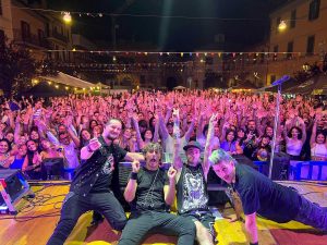 Viterbo - Un momento di "Note di luppolo" a San Martino al Cimino