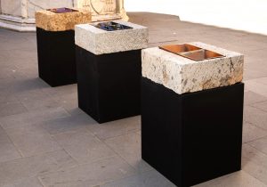 Tarquinia - L'istallazione al museo