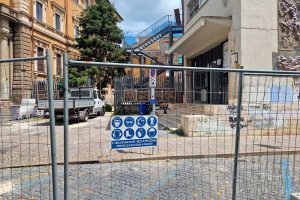 Viterbo - I lavori al liceo Buratti