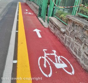 La pista ciclabile al Pilastro