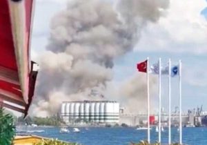 Turchia - Esplosione al porto di Derince