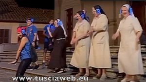 Santa Rosa - Balli e canti sul sagrato con le suore al termine del Street Workout 2023
