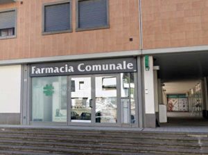 Viterbo - La farmacia comunale a Santa Barbara