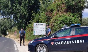 Amelia - I controlli dei carabinieri