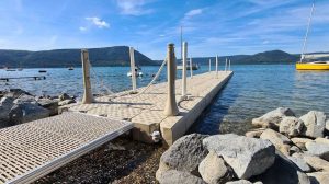 Ronciglione - Il pontile galleggiante