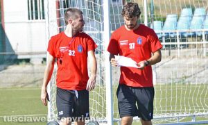 Civitavecchia - Mister Manelli con il suo vice Tarquini