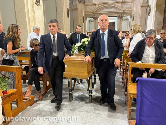 Viterbo - Il funerale di Alessio Paternesi