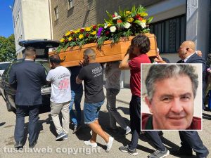 Viterbo - I funerali di Vito Di Noto
