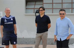 Sport - Calcio - Flaminia - Federico Nofri, Stefano Scardala e Francesco Bravini