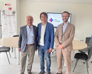 Viterbo - Asl - Da sinistra: Vincenzo Fiorillo, Egisto Bianconi e Fabrizio Lucarini