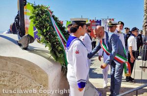Civitavecchia - La cerimonia dei caduti in mare