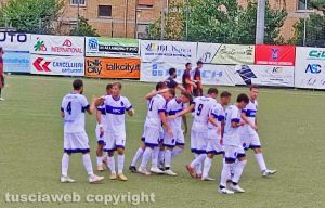 Il Civitavecchia Calcio in campo