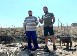 Tarquinia - Fabio Gagni alla Domus del mitreo