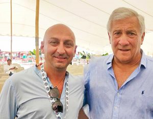 Antonio Leonetti con Antonio Taiani