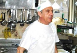 Catello Vicedomini titolare del ristorante O' Pescatore