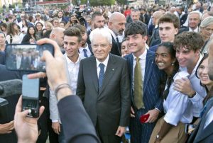Forlì - Il presidente Mattarella inaugura il nuovo anno scolastico