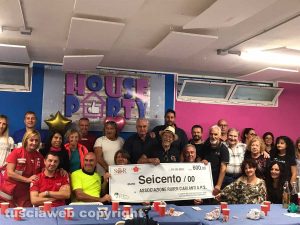 Viterbo - L'iniziativa di beneficenza a favore dell'associazione Ruben Ciarlanti