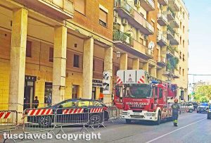 Civitavecchia - Corso Marconi e l'area interdetta