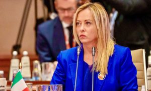 Giorgia Meloni al G20 in India