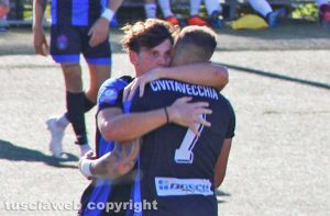 Civitavecchia - L'esultanza per il gol