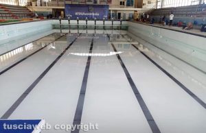 Civitavecchia - PalaGalli -Riempimento vasca