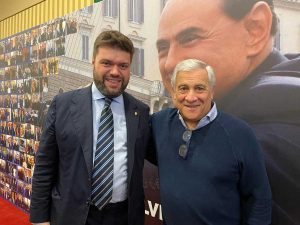 Alessandro Romoli e Antonio Tajani