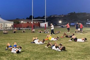 Sport - Rugby - Civitavecchia - L'allenamento della squadra