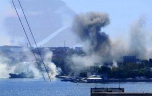 Mar Nero - L’esercito ucraijo attacca al quartier generale della flotta russa