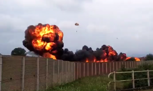 Lo schianto dell'aereo delle Frecce Tricolori