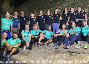 L'Asd Viterbo Runners al Cammino sulle vie dell'esilio di Santa Rosa
