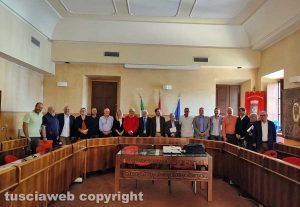 Civita Castellana - Sindaci dei comuni del Gal