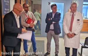 Tribunale di Viterbo - Inaugurazione nuovo punto informativo "Il palazzo accoglie"