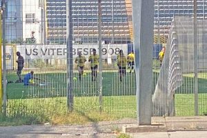 Sport - Calcio - Viterbese - L'allenamento di ieri al Rocchi