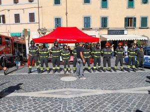 Soriano nel Cimino - I vigili del fuoco a “Divertiamoci e impariamo dagli uomini in divisa”