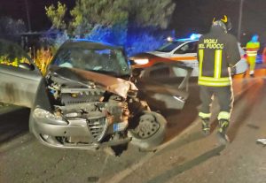 Civitavecchia - L'incidente su via Terme di Traiano