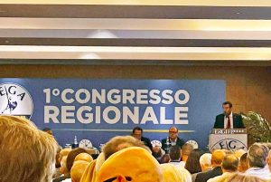 Roma - Congresso regionale Lega - Matteo Salvini