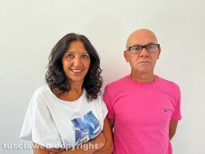 Viterbo - I segretari di UilTucs e Filcams Cgil, Elvira Fatiganti e Carlo Proietti