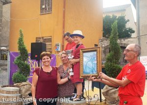 Viterbo - Palio delle botti dei bambini 2023 - La premiazione del vincitore Leonardo